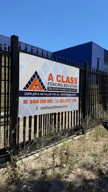 A Class Fencing Solution Pty Ltd