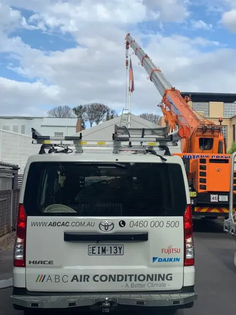 ABC Air Conditioning cover