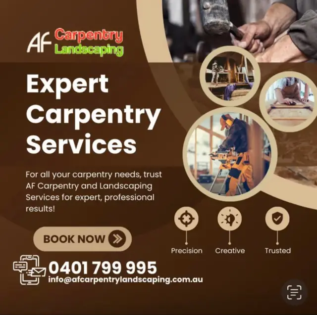 AF Carpentry & Landscaping Services - Landscaping, Carpenter, Pergolas, Retaining Wall, Home Renovation, Concreting, Fencing