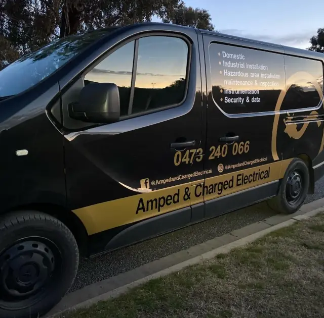 Amped & Charged Electrical cover