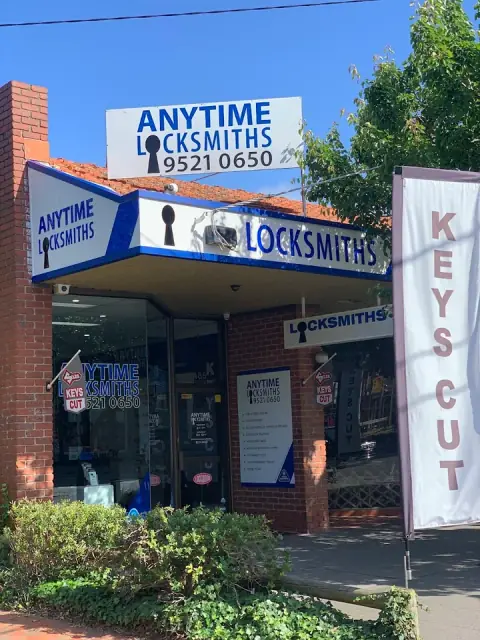 Anytime Locksmiths cover