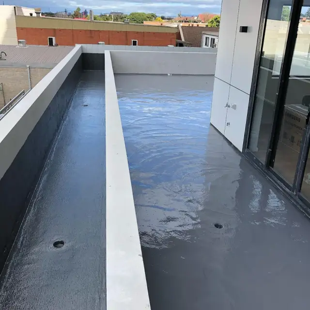 Apex waterproofing cover