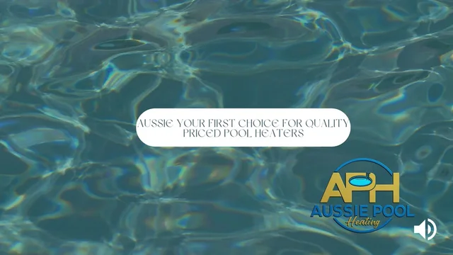 Aussie Pool Heating cover