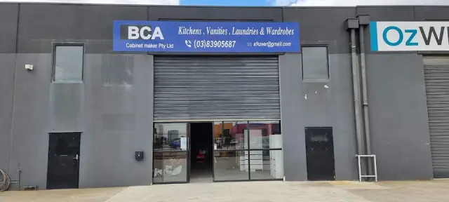 BCA cabinet maker pty Ltd cover