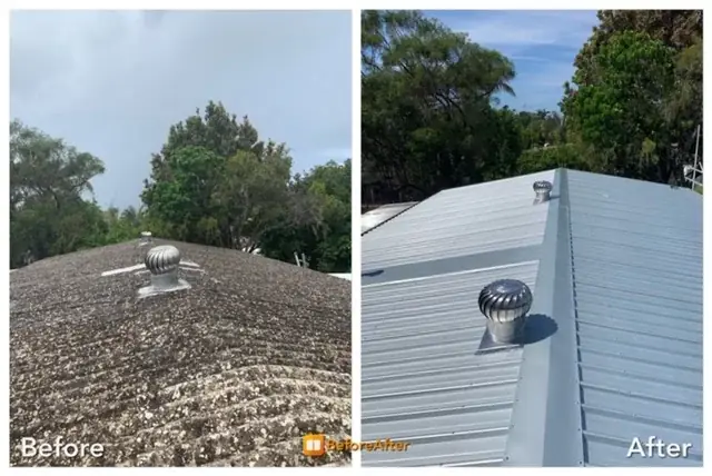 Border Metal Roofing cover