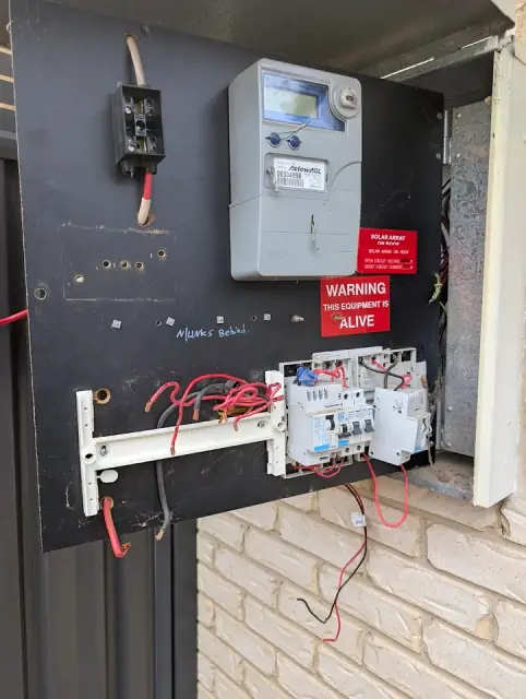 Bride Electrical cover