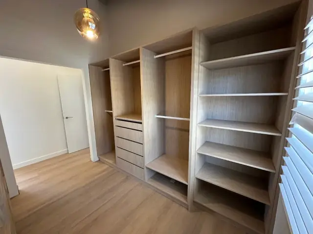 Classy look built-in wardrobes
