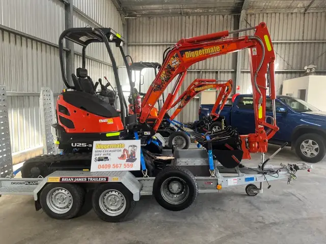 Diggermate Mini Excavator Hire Coffs Harbour