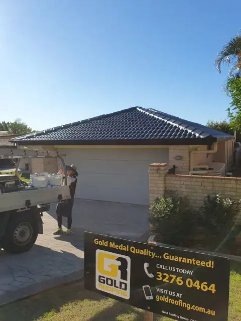 Gold Roofing cover