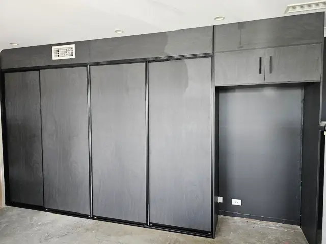 Golden wardrobes cover