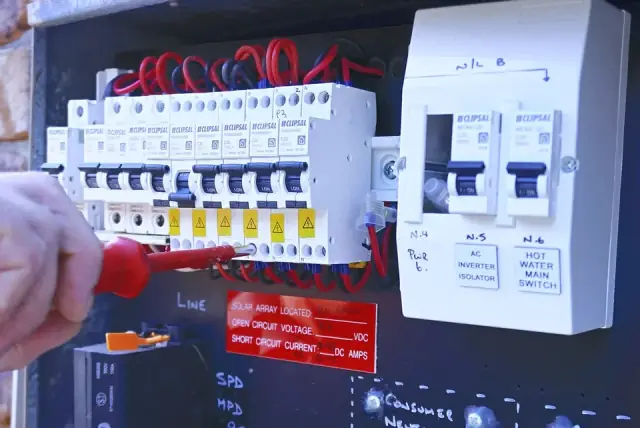 Gordon Knott Electrical cover
