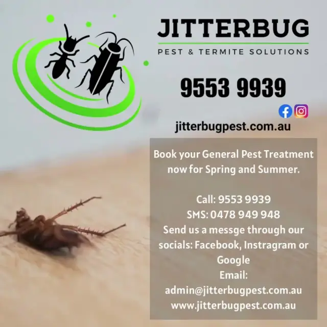 Jitterbug Pest and Termite Solutions cover