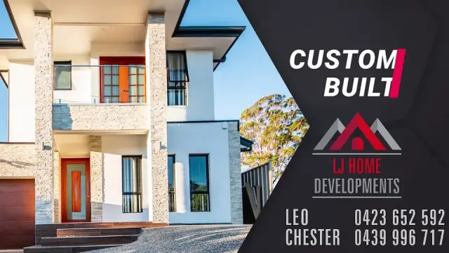 LJ Home Developments Pty Ltd cover