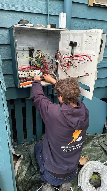 Local Light Electrical cover
