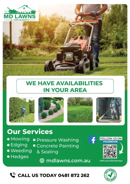 MD Lawns & Property cover