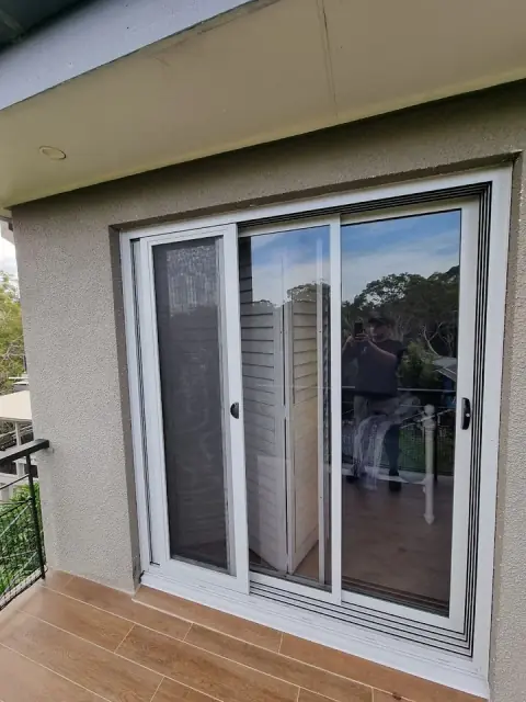 Mitre Glass and Aluminium cover