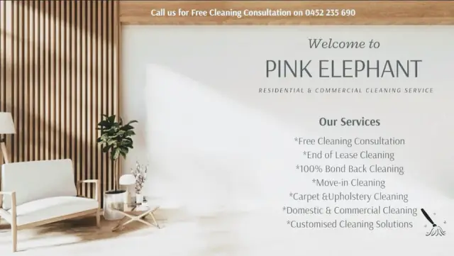Pink Elephant Enterprises Cleaning Services