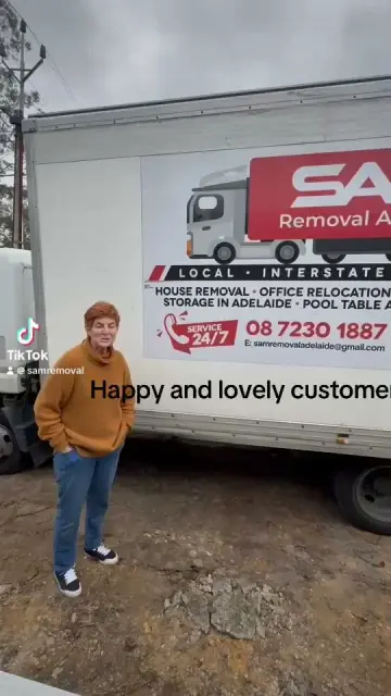 Sam Removal Adelaide cover