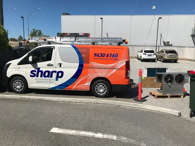 Sharp Air-conditioning and Electrical cover