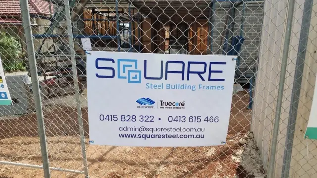 Square Steel cover