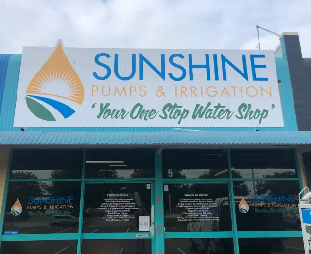 Sunshine Pumps & Irrigation - Formally One Stop Watering Shop cover