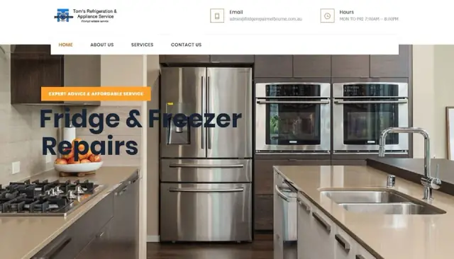 Tom's Refrigeration & Home Appliance Repair Service cover