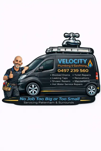 Velocity Plumbing & Gasfitting cover
