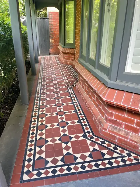 Victorian Mosaic Tiling cover