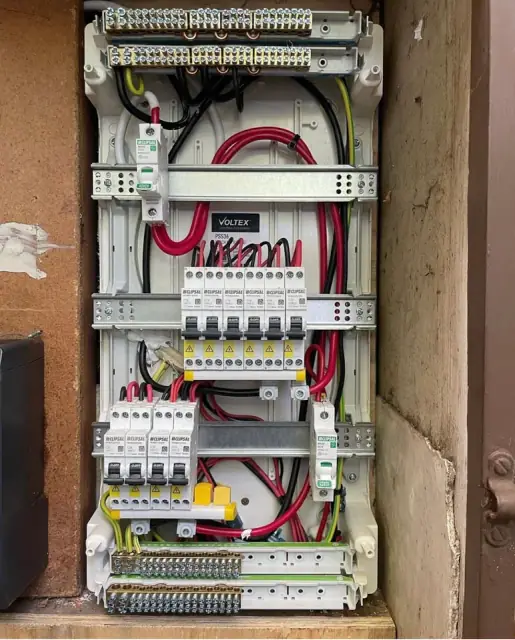 Watt Sparks Electrical cover